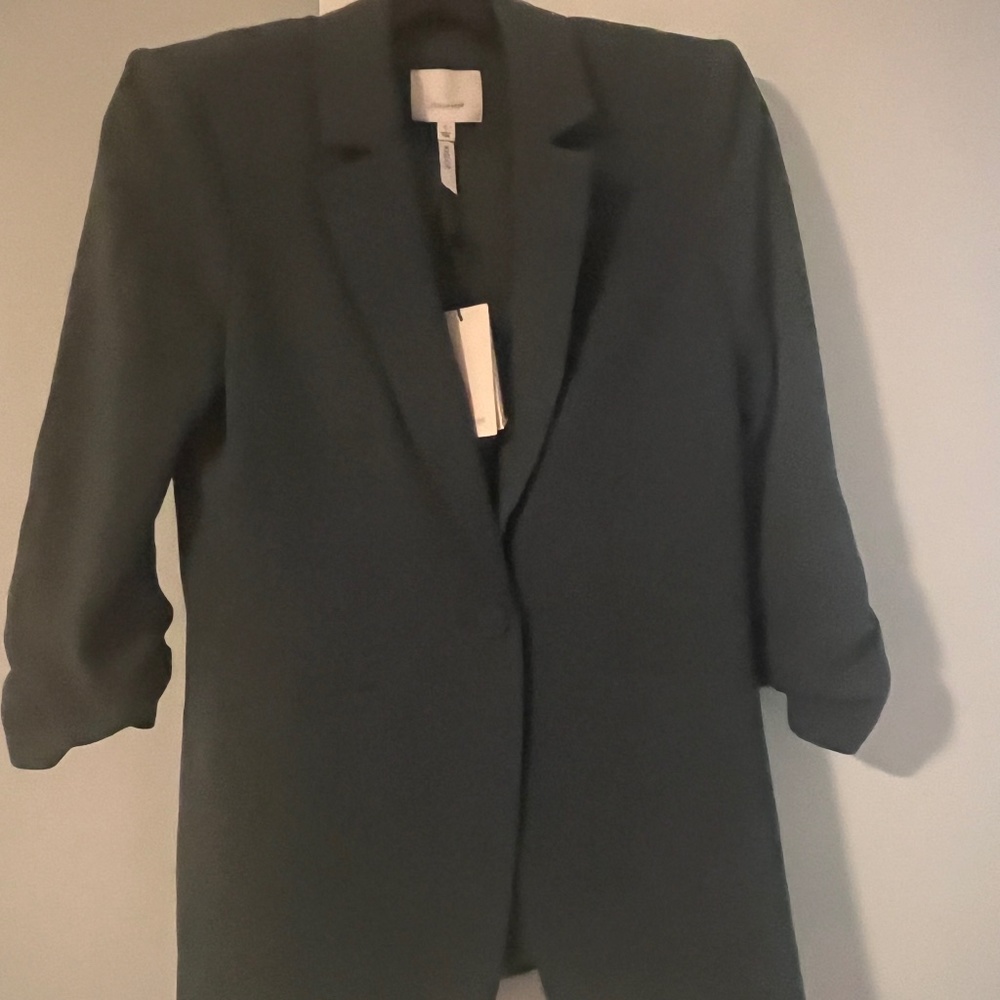 Cinq a sept Forest Green Blazer